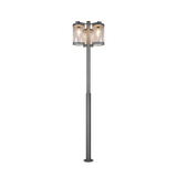 Sambesi pole lamp 240 cm 3xE27 anthracite dusk sensor