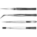 Skandia tweezer set 4pcs