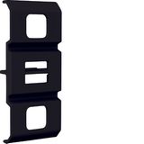 Cable retention clip bolts or partition for lid 80mm halogen free