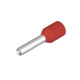 Wire-end ferrule, Standard, 10 mm, 8 mm, red