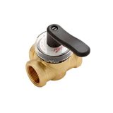 HRB 3 PN10 32/16 rotary 3-way Rp1 1/4