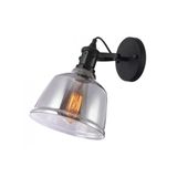 Wall luminaire MUSCARI IIB,3800,AC220-240V,50/60Hz,1*E27, IP20,single, black