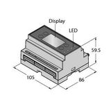 Network Controller With Integrated 2.4-GHz Data Radio   DXM100-B1R4