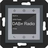 DAB+ touch radio, A.x/C.x, anthracite