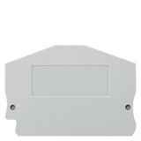 Cover for compact terminals with cross-section: 6 mm2, 3 terminals