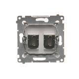 Double surface mouted corner box, Bronze matt, metalic