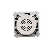 HDMI socket + computer socket RJ45 cat.6, module, matt aluminum