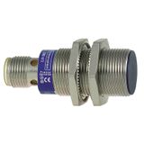 inductive sensor XS1 M18, L48mm, brass, Sn5mm, 12..24VDC, M12