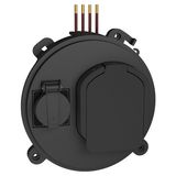 3PH socket outlet T2S Domestic TE