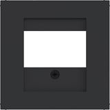 TAE center plate, speaker, USB, A.x/C.x, matte night black