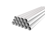 EVOEL pipe, SM-0H, OD 50mm, 3m, light grey, N750, PP, without extension, EN 61386-21