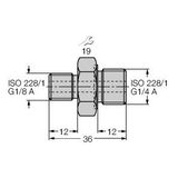Accessories Threaded Adapter   PCV-G1/8A4
