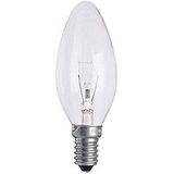 Incandescent Bulb 60W Clear Candle B22