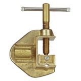 Earth clamp for earthing and s.c. devices