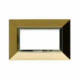 ZAMA44 FR. PLATE POLISHED BRASS  4M