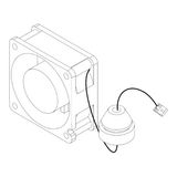 EXTERNAL FANS 400V S3 DC24V 60X60 MM