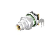 Built-in plugs, M8, Mounting thread: M8, Number of poles: 3, Strand / cable length: