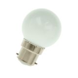 LED Ball G45 B22d 240V 1W 2800K