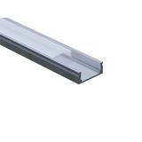 PANLUX Profile AL, 14.5x6x11mm, attached, milk diffuser, end caps and accessories included, 1m