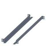 SIVACON, slide rail, for 19 fixed-mounted, D: 1000 mm, zinc-plated