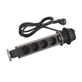 Tower 60 4 SOCKETS SCH WITH 2M cord