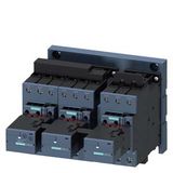 Contactor assembly for star-delta (wye-delta) start AC-3, 55 kW/400 V,24-33 V AC/DC 3-pole, size S2