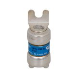 Eaton Bussmann series TPS telecommunication fuse, PCB tab, bolt tag, 170 Vdc, 35A, 100 kAIC, Non Indicating, Current-limiting, Non-indicating, Glass melamine tube, Silver-plated brass ferrules
