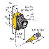 Photoelectric Sensor Convergent Mode Sensor   QS18VP6CV45Q5
