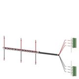 Accessory for 3KC8 control wire taps, kit for upper connection