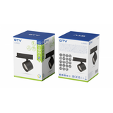 LUMEO Track Spotlight, LED, 15W, 1500lm, CCT, AC180-250V, 50°, CRI90+, black