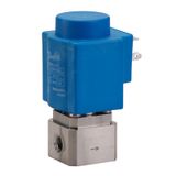 Solenoid valve, EV212B, Function: NC, G, 1/4, 0.3 m³/h, FKM