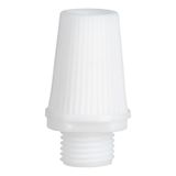 10pcs Cable Clamp White M10 Male Thread