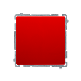 Two-way switch without pictogram, (module), 10AX, quick connection, red