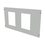 ProfiSNAP Front Plate, for enclosure width 1000mm, H=500mm, prepared f