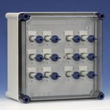 Switch encl. 12x RSD 25A 2p 230V