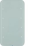 Touch sensor, 4-gang comf, intg bus coupling unit, KNX - R.1, glass p.