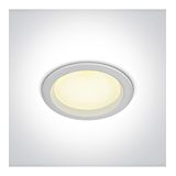 10110U/W/V WHITE SMD UGR19 10W CCTV IP44 230V