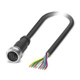 SAC-8P-10,0-PUR/P12FS - Sensor/actuator cable