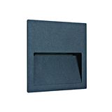 68068A/AN/V ANTHRACITE WALL RECESSED 3W CCTV IP65 DARK LIGHT
