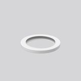 Replacement glass, moulded glass D 495 H 48 colour: white