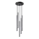 HANGING LAMP PASTELO 5P CONCRETE G9 5X8W IP20