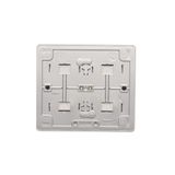 Two-way switch, (module), 16AX, Screw, Gold matt, metalic