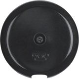 Central cable outlet, Series 1930/Glass, black