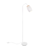 Bidar floor lamp E27 matt white