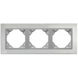 TRIPLE FRAME INOX/ALUMINIUM