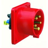 TCD 6h 32A 5P 400V IP44 75x75 QC Inb