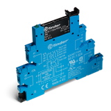 Rel. interface SSR screw 6,2mm.In.125VUC 1NO Out 6A/24VDC (38.81.3.125.9024)