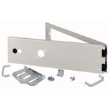 XMW0606CDV Opening metal front plate for XW drawer, ventilated IP31, H=150mm
