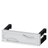 ALPHA 400/630 DIN, reserve section cover kit with support H=75 W=250
