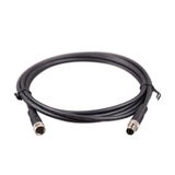 Victron Energy Data cables and interface M8 conect. Male/Female 3 pole cable 2m 2pcs.